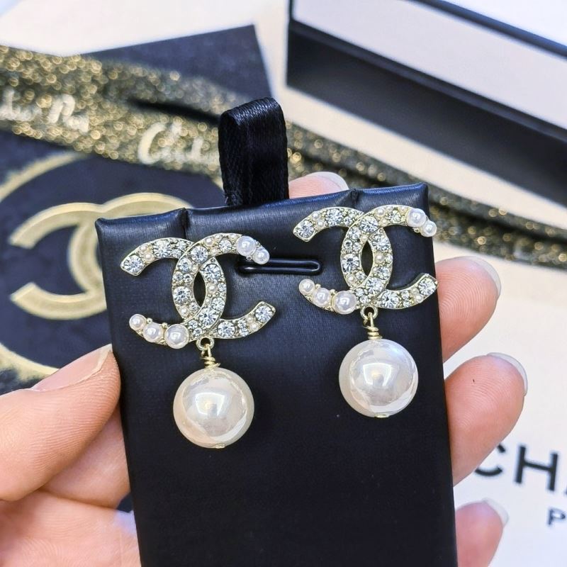 Ch*el earrings